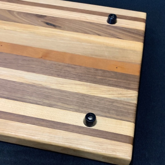 Ex large Black Walnut, Maple & Cherry Wooden Cutting Board - Picture 6 of 7